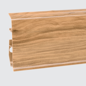 022 Grindjuostė Korner EVO Exclusive Oak 25-71-0-022E, (PVC, 2500x20.7x70mm)