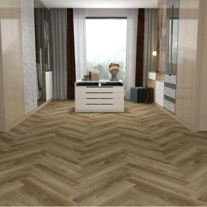 Sentai ezLife Herringbone Nantes Oak SPC Vinilinė danga Sentai ezLife Herringbone Nantes Oak